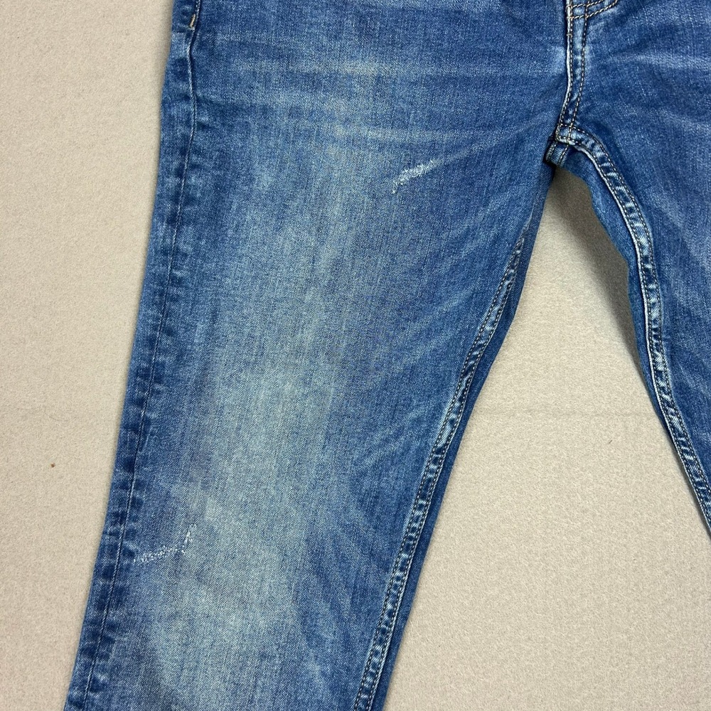 Jack & Jones Jeans Glenn Slim Fit Stretch Mens 32x34 Medium Blue Denim - Picture 10 of 16